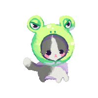 Art Cat Sticker