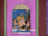 hey arnold nickelodeon GIF
