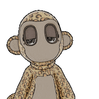 Monkey Sticker