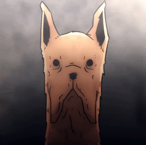 Jibuprofen giphyattribution velma meets the original velma scooby doo stare GIF