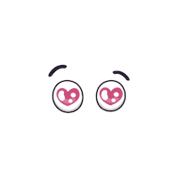halfhalf_pet halfhalfpet hheyes Sticker