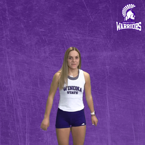 Warriors Track GIF by WinonaStateATH