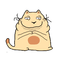Cat Noodle Sticker