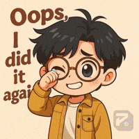 Funny Face Oops GIF by Persona