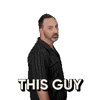 Point Pointing Sticker by Tony Hale