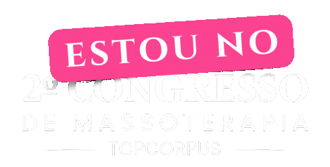 2 Congresso Topcorpus Sticker by Massagem TopCorpus