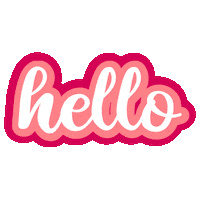 Ey Hello Sticker by Liz Delmart