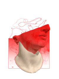 glitch statue GIF by samer_fouad.psd