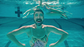 Pool Swimming GIF by Foo Fighters