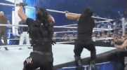 the shield wrestling GIF by WWE