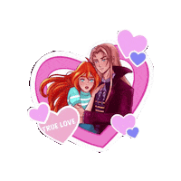 Valentines Day Love Sticker