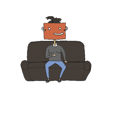 netflix home Sticker