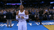 russell westbrook thunder GIF by NBA