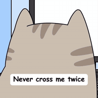 Warning Tabby Cat GIF by MESA My Emotional Support Animal