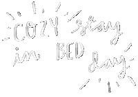 Bed Stay Home Sticker