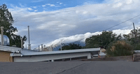Clouds Roll Over Mountains Near Albuquerque in Beautiful Timelapse Video