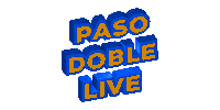 melomaniarecords live livenow pasodoble paso doble live Sticker