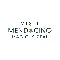 Mendo Sticker by Visit Mendocino County
