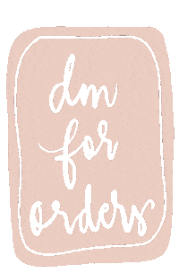 Calligraphy Dm Me Sticker