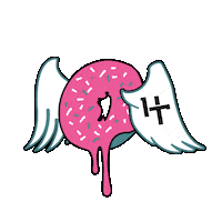 simpsons donut Sticker by HoleyToledough
