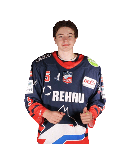 Celebration Hockey Sticker by Selber Wölfe