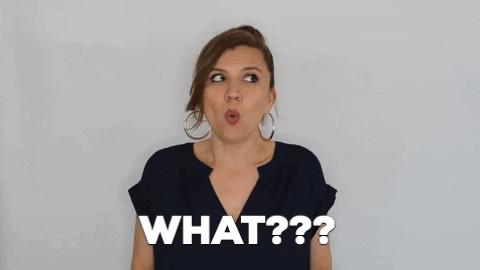 confused no way GIF by Amanda Cee Media