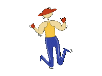 miculhaos happy jump joy joyful Sticker