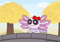 wafflethelittlefox fall autumn leaf windy GIF