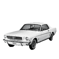 toyota mustang Sticker by GTB
