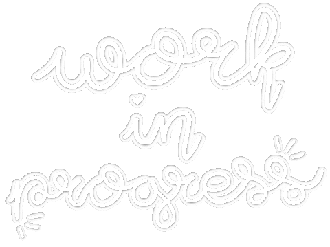 Work In Progress Sticker