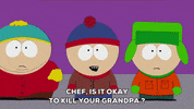 eric cartman murder GIF by South Park 