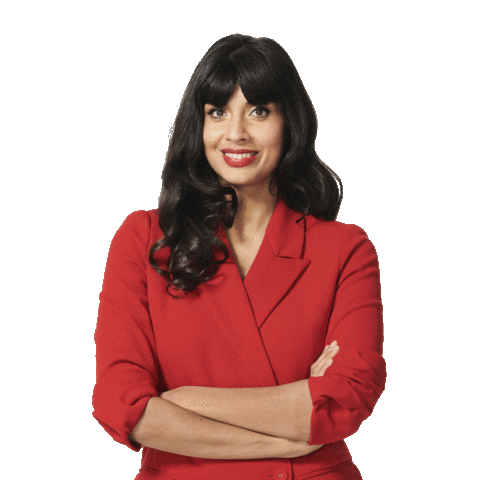 Jameela Jamil Sticker by The Misery Index