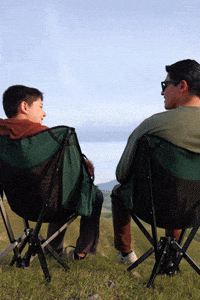 takeaseatoutdoors happy bro hooray we did it GIF