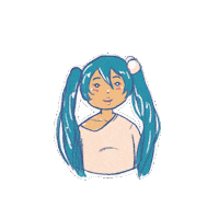 raisu_art yes okay miku raisu Sticker