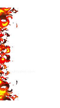 Animation Burning Sticker by youmotion.com