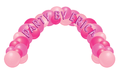PartybyErica giphyupload balloons partydecor partyplanning Sticker