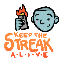 streak Sticker by Alba Paris