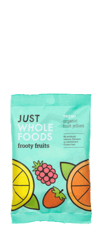 JustWholefoods plant based vegan sweets just wholefoods plant based sweets Sticker