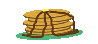hungry breakfast Sticker