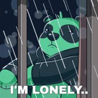 Sad On My Own GIF by SuperVerse