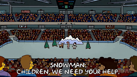 Episode 9 Inside Arena At Ice Show GIF by The Simpsons