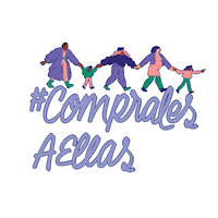 Cómprale A Ellas Sticker by Impulsa con Facebook
