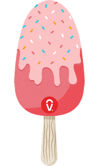 Icecream Popsicle Sticker by Vanilla Gift