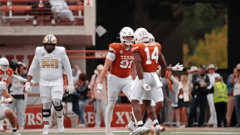 Texas Football Hook Em GIF by Texas Longhorns