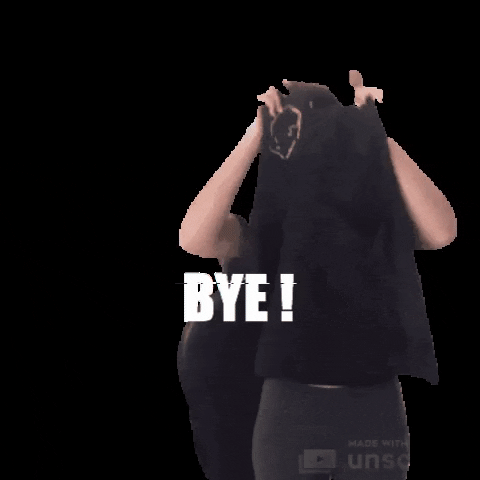 Lecomptoirduvisage giphygifmaker bye weekend tgif GIF