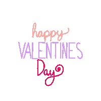 Happy Valentines Day Sticker