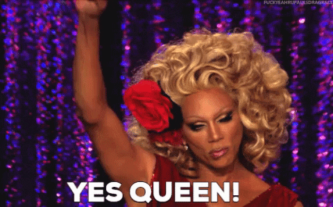 yes queen GIF