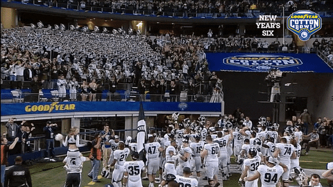 Lets Go Spartans GIF by Goodyear Cotton Bowl Classic