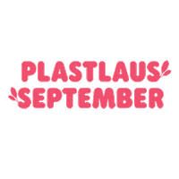 plastlaus_september plastlausseptember plastlaus plastlaust Sticker