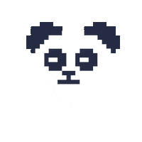 Spin Panda Sticker